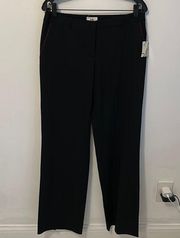 Milly of New York Black Virgin Wool Trousers