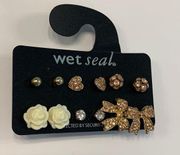 Wet Seal 6 pack earrings