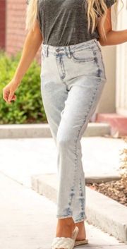 Women’s  Prescott Acid Wash High Rise Slim Fit Jeans Style JB88241