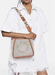 Stella McCartney Rope Mesh Logo Crossbody Bag