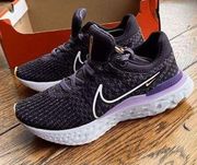 Nike  React Infinity Run Flyknit 3 Womens Running Shoes DD3024-502 Size 6
