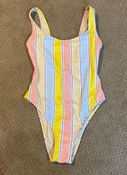 Forever 21  Multicolor One Piece Swimsuit