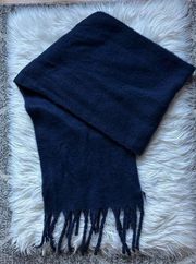 NWT navy blanket scarf