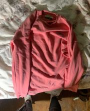 Pink  Pullover