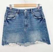 DL1961 Georgia Gardner Light Wash Blue Denim Mini Skirt Women's Size 30