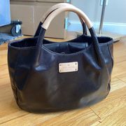 Kate Spade  Black Handbag Purse Fulton Street Handbag Leather