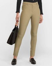 Express high waisted dress pants - hunter green