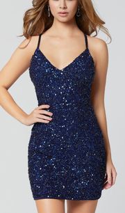 Sequin Short Prom Dress