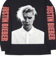 Authentic Justin Bieber Purpose Tee Long Sleeve S