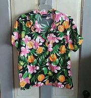 Tropical button up shirt