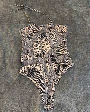 Nasty Gal Printed Bodysuit