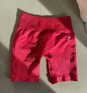 Gymshark Ombré Red Shorts