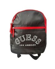 NEW GUESS Factory Women's Black White Logo Small Backpack Bag Handbag