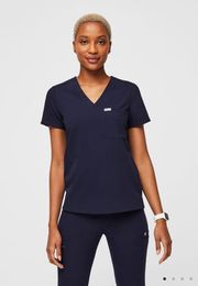 FIGS scrub top