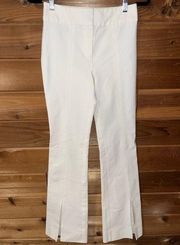 NWT Derek Lam Maeve Slit-hem Flare Trousers Size 2