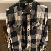 BUFFALO Plaid Button Down Shirt Size Medium Cato