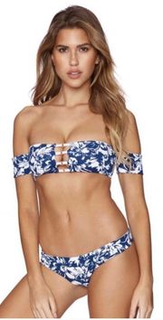 Floral Off-Shoulder Bikini