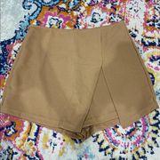 SUMMER CLOTHES Tan Skirt Skort Shein