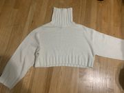 White Turtle Neck Sweater