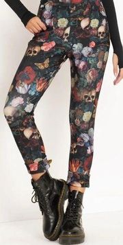 Blackmilk Garden Of The Ancient Dead Cuffed Pants, S