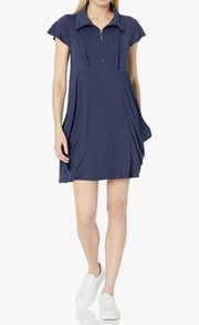 Drapey French-Terry Dress