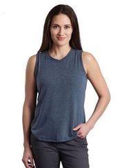 WOMEN'S KONSTANCE TANK - METAL BLUE MEDIUM