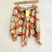 Diane von Furstenberg mini cotton pattern skirt US 4