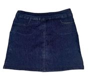 Soft Surroundings Denim Skort Petite