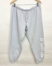 Victoria’s Secret PINK fleece classic lounge sweatpants joggers size XL