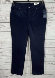 Charter Club SZ 4 Lexington Corduroy Pants Stretch Straight Leg Tummy Slimming