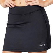 BALEAF Tennis Skirt Golf Athletic with Shorts Pockets Running Workout Black Sz M