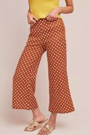 FAITHFULL the Brand Tomas Polka Dot Wide Leg Pants, Size 2 or XS