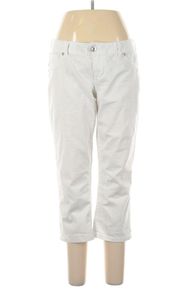 Maurices White Denim Jean Capris