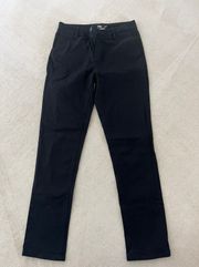 black denim pants