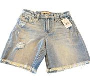 Joe’s  Jeans Indiana Vintage Stretch Distressed Cut Off Jean Shorts NEW Size 26