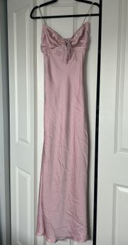 Satin Maxi Dress