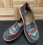 ARIAT 10036845 Aztec Cruiser Moccasin Slip On Shoes Size 7B