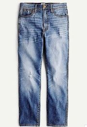 J Crew 10” High Rise Vintage Straight Jeans in Surf Storm Wash Size 26