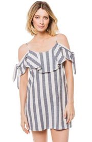 nicolette striped dress