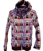 Abstract Print Snowboarding Jacket