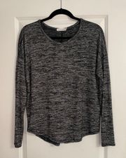 Rag & Bone Jean Grey And Black Sweater