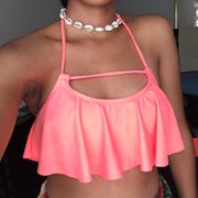 Nordstrom Pink Bikini Top