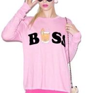 “Boss” Long Sleeve Top