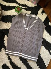 Gray Sweater Vest