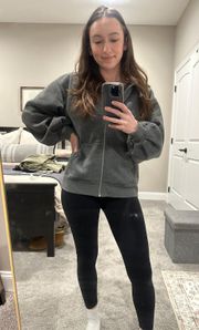 Gray Zip Up Hoodie