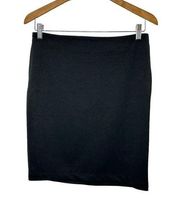 Merona Stretch Black  Above Knee Skirt Women's Size 6 New