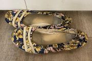 Women’s Vintage Diesel Floral Ballet Flats Size 9