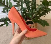 Orange Heels