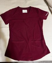 Wine Color Scrub Set