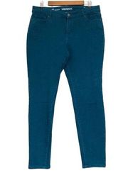 Westport Signature Fit Skinny Jeans Women's Teal Retro 90s Y2K Career | 10